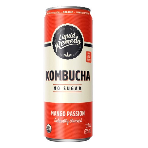 slide 1 of 1, Remedy® kombucha, mango passion, 12 fl oz