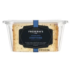 FREDERIKS BY MEIJER Frederik's by Meijer Artisan Baked Everything Flatbread Crackers, 5.5 oz