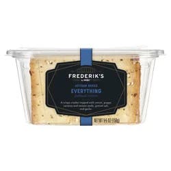 FREDERIKS BY MEIJER Frederik's by Meijer Artisan Baked Everything Flatbread Crackers, 5.5 oz