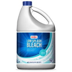 Meijer Low Splash Bleach, Linen Scent 121 Oz