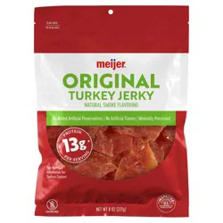 Meijer Original Turkey Jerky, 8 Oz