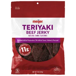 Meijer Teriyaki Beef Jerky