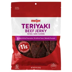 Meijer Teriyaki Beef Jerky