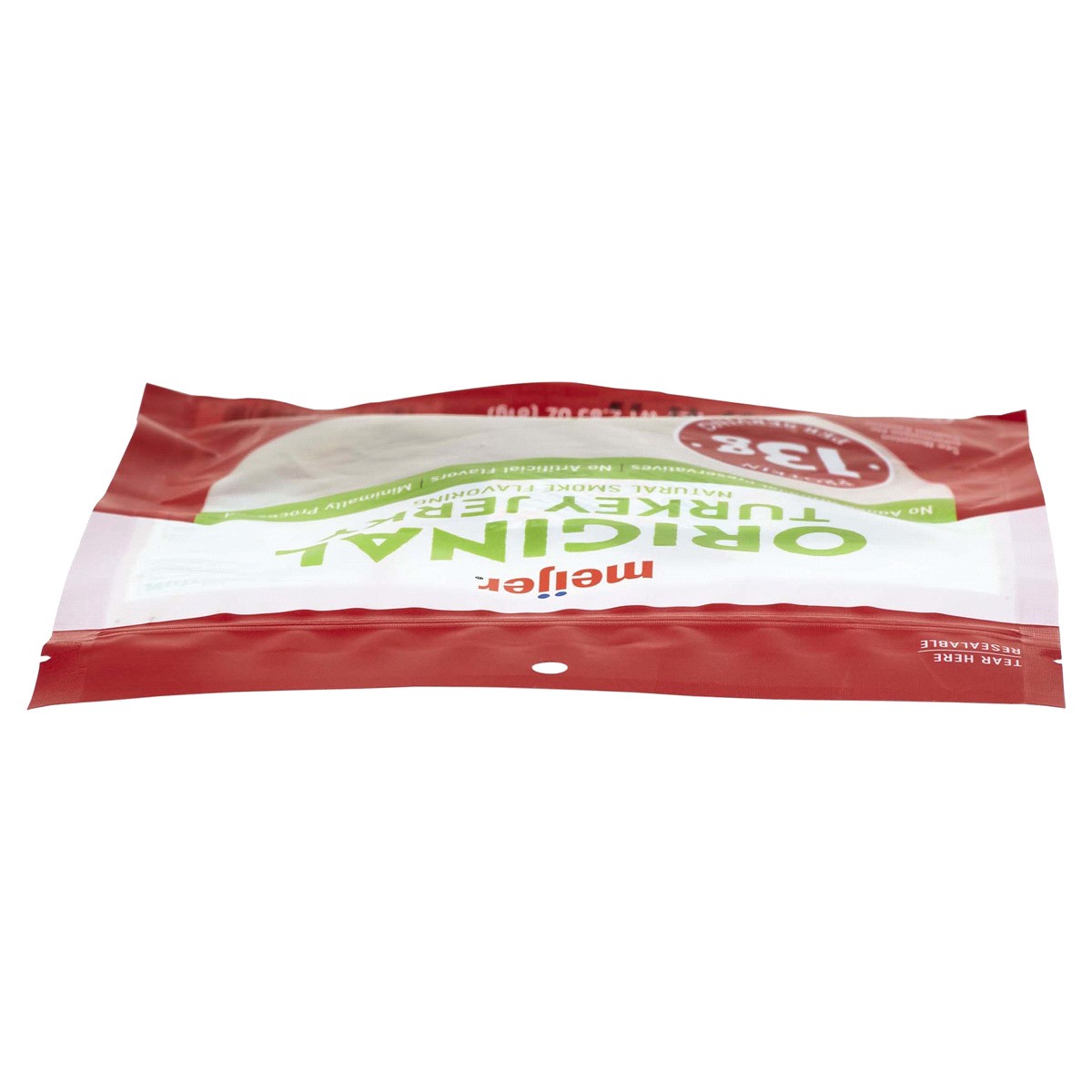 slide 5 of 5, Meijer Original Turkey Jerky, 2.85 oz