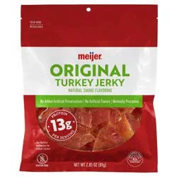 Meijer Original Turkey Jerky, 2.85 Oz