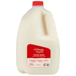 True Goodness Organic Whole Milk, Gallon