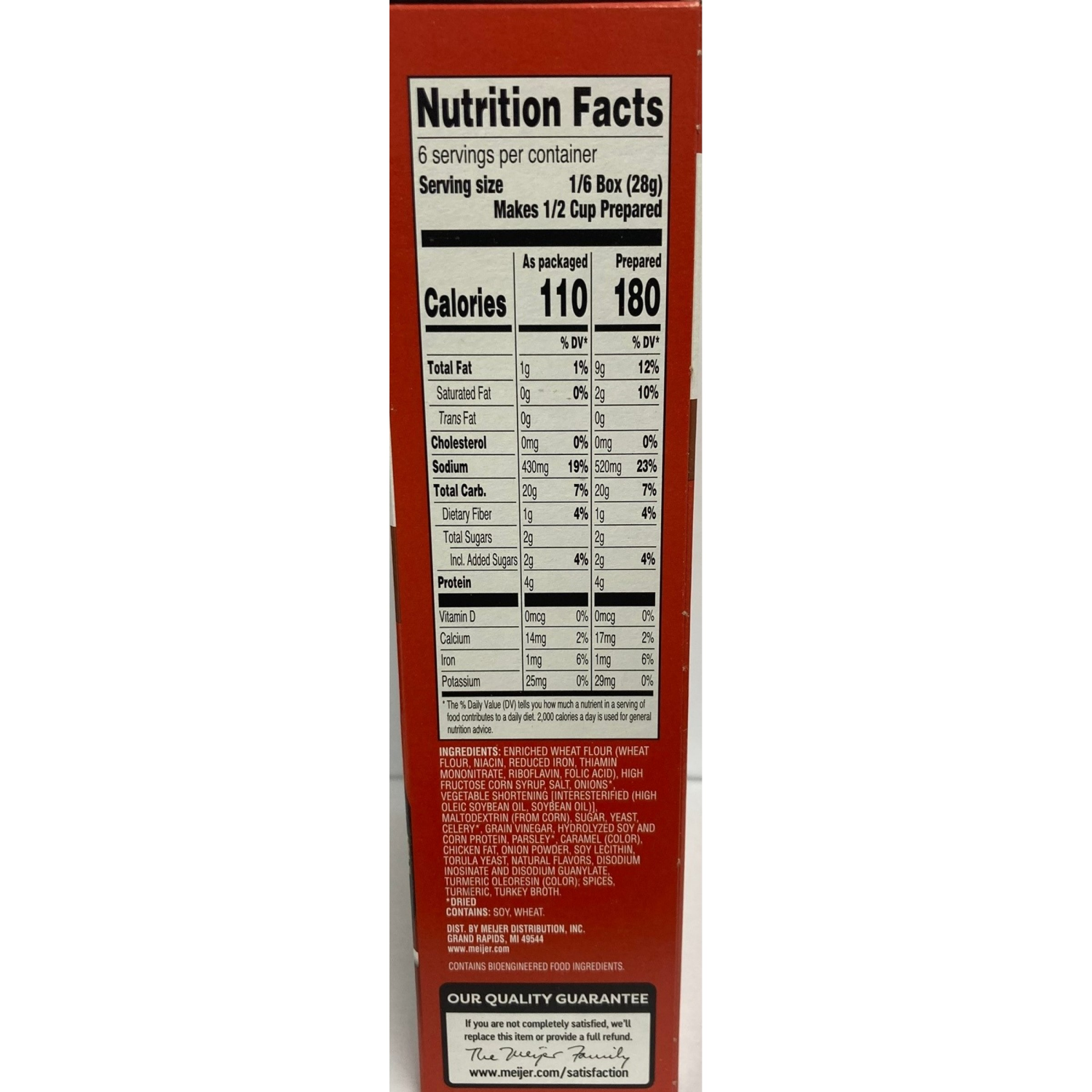 slide 5 of 8, Meijer Turkey Stuffing Mix - 6 oz, 6 oz