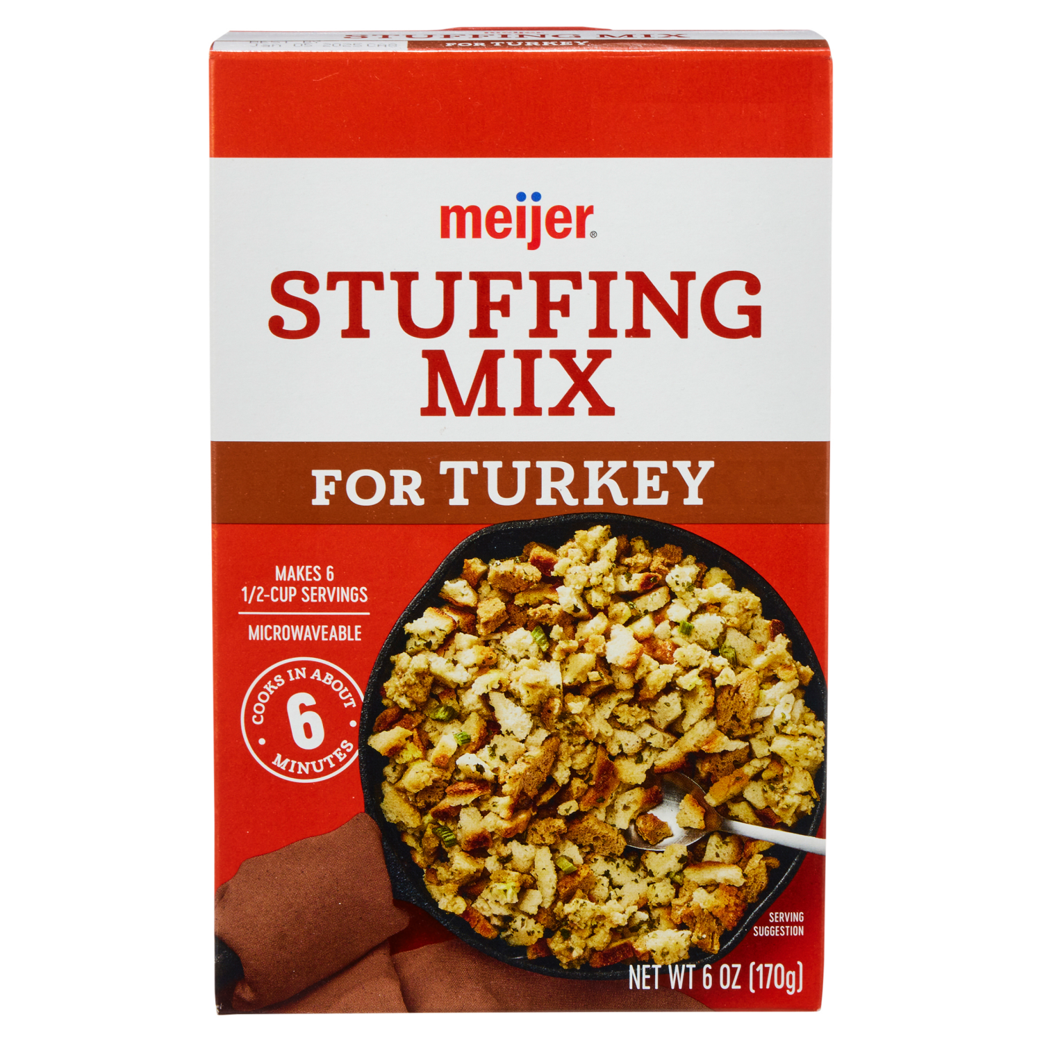 slide 1 of 8, Turkey Stuffing Mix, 6 Oz, 6 oz