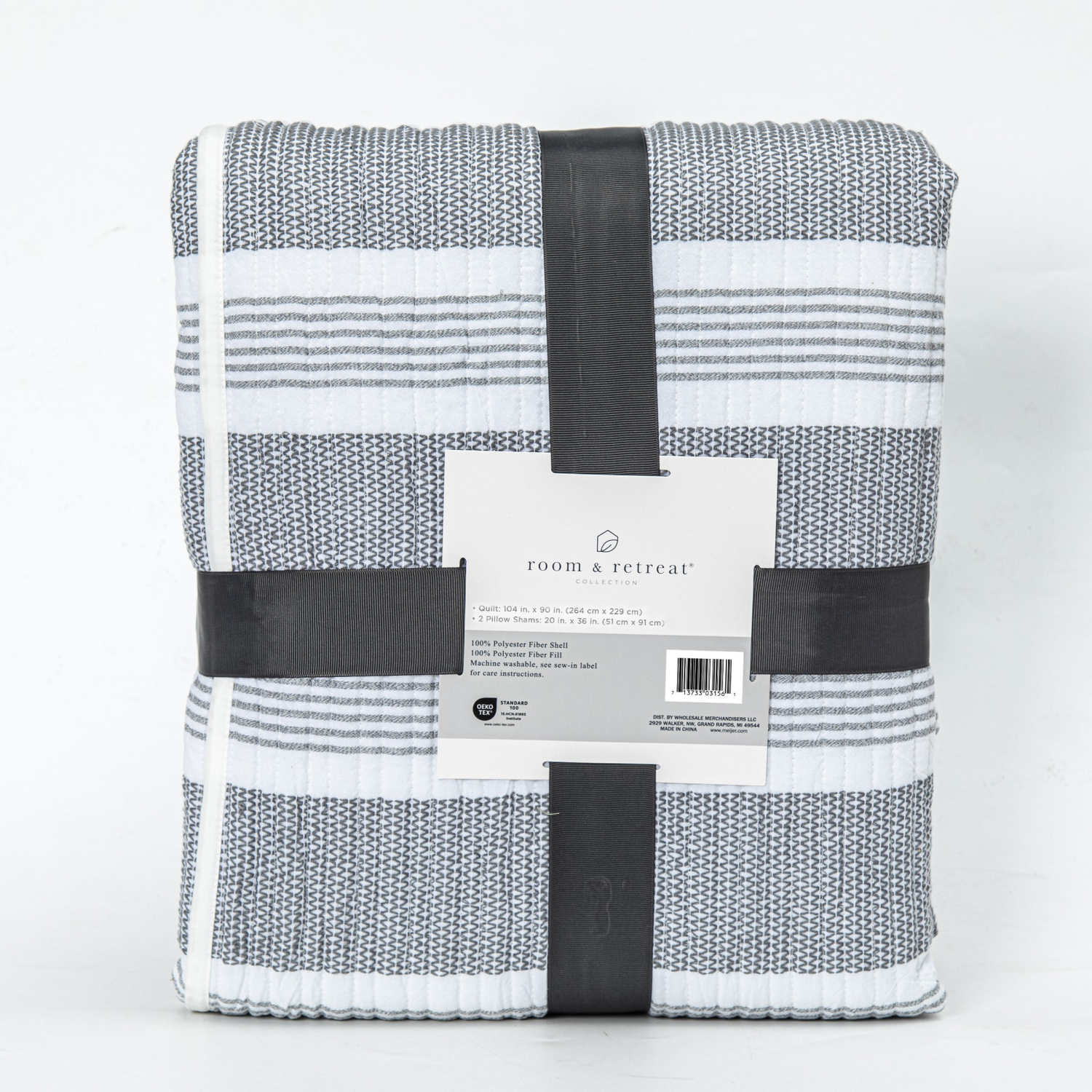 slide 4 of 4, Room & Retreat Danica Quilt Set King, 1 ct