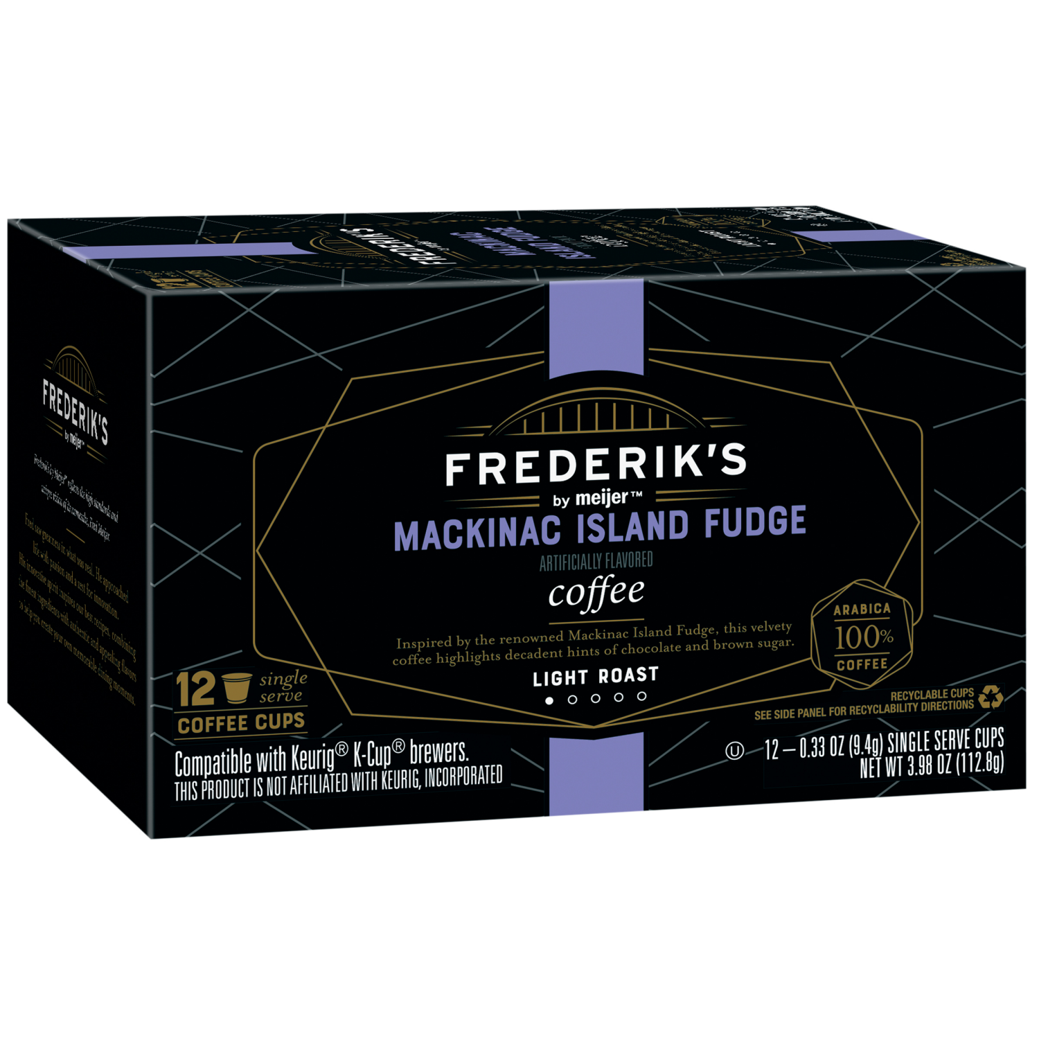 slide 4 of 5, Frederiks By Meijer Pods Mackinac Island Fudge - 12 ct, 12 ct