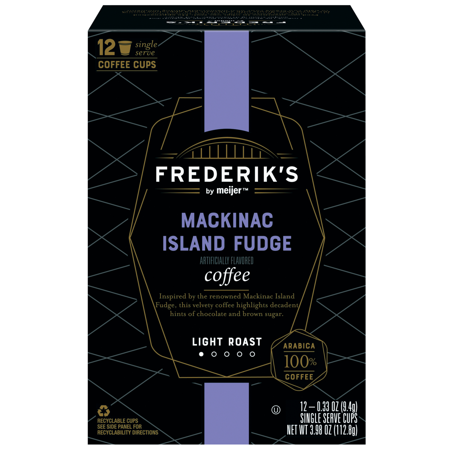 slide 5 of 5, Frederiks By Meijer Pods Mackinac Island Fudge - 12 ct, 12 ct