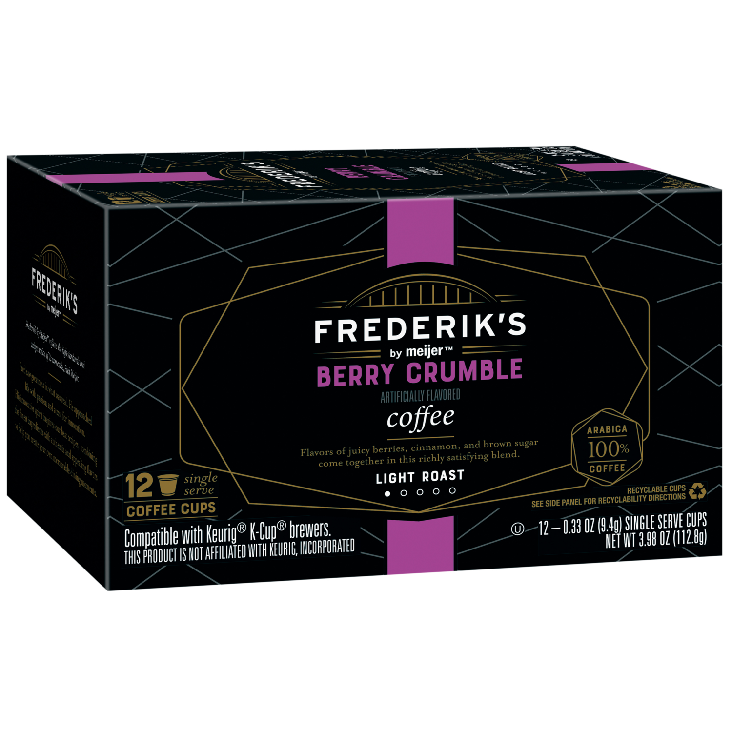 slide 4 of 5, Frederik's By Meijer Frederik's by Meijer Berry Crumble Coffee Pods, 12 ct