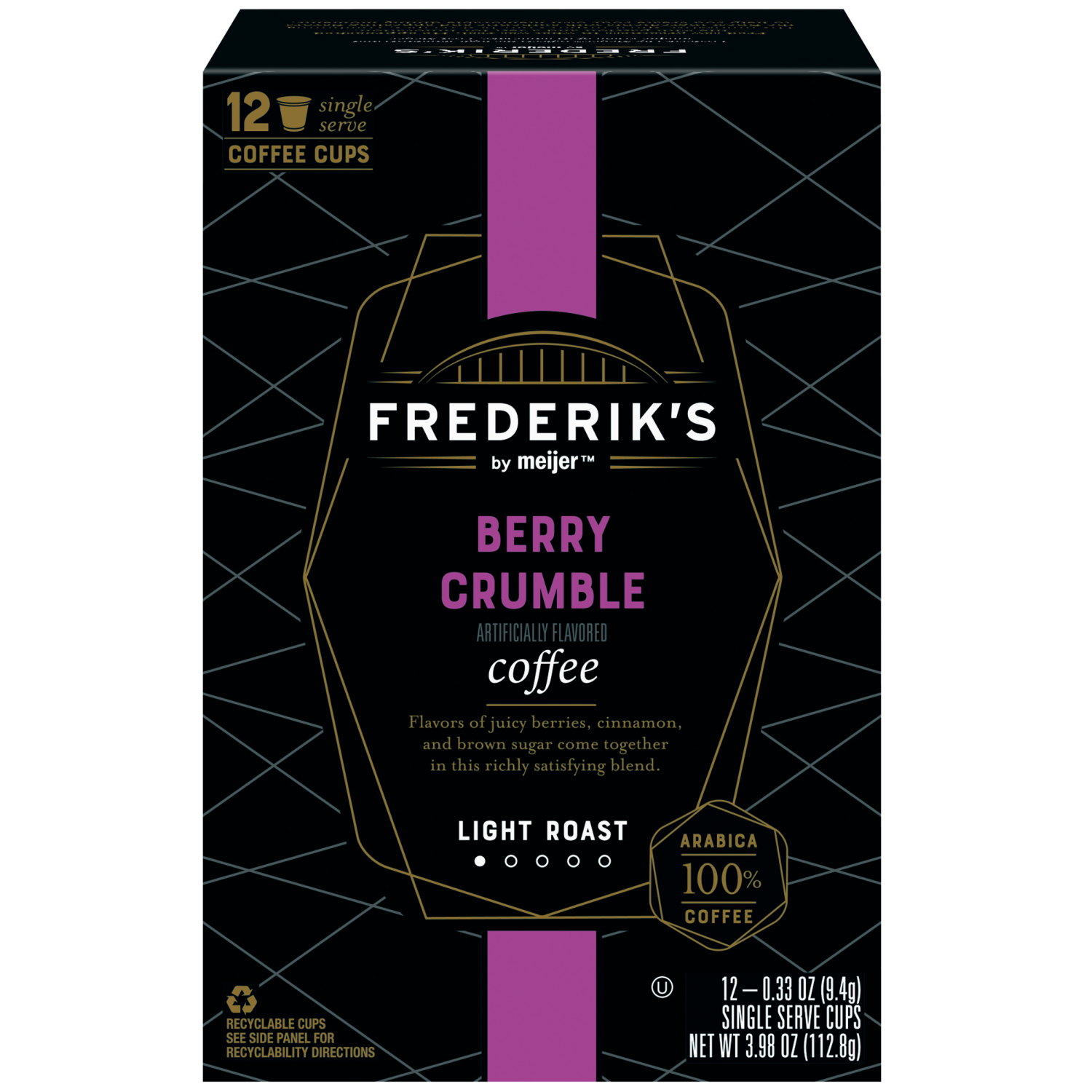 slide 5 of 5, Frederik's By Meijer Frederik's by Meijer Berry Crumble Coffee Pods, 12 ct