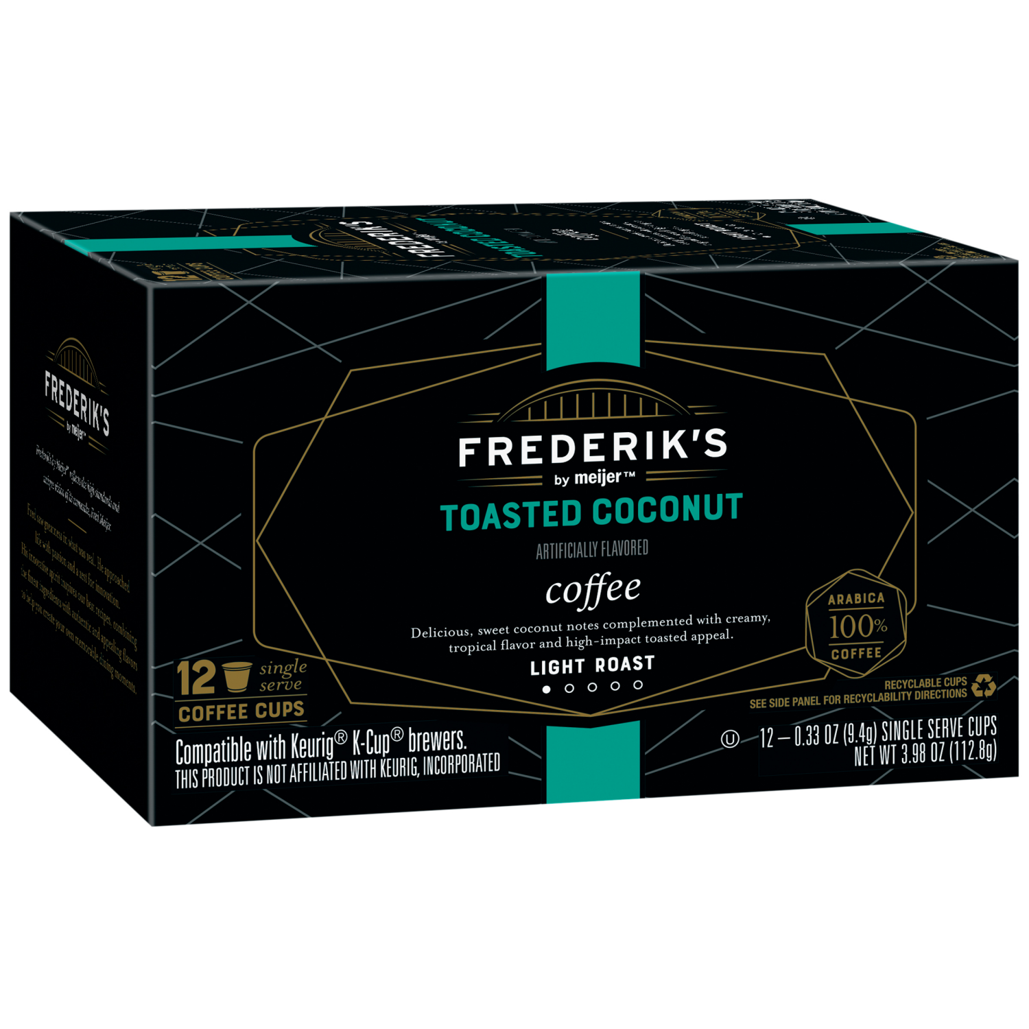 slide 4 of 5, Frederiks By Meijer Frederiks Toasted Coconut Pods- 12 ct, 12 ct