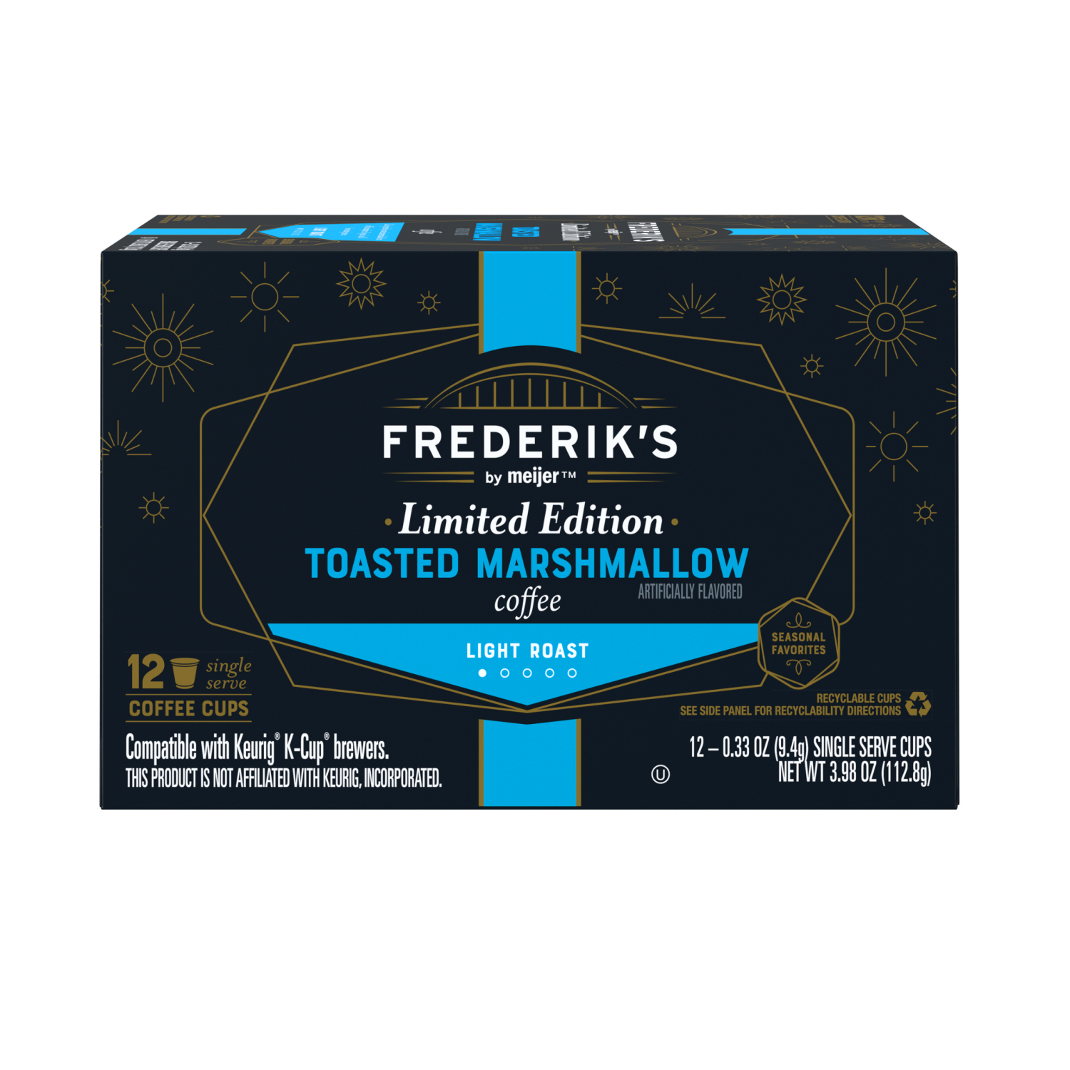 slide 2 of 8, Frederik's by Meijer Limited Edition Toasted Marshmallow Coffee Pods - 12 ct, 12 ct