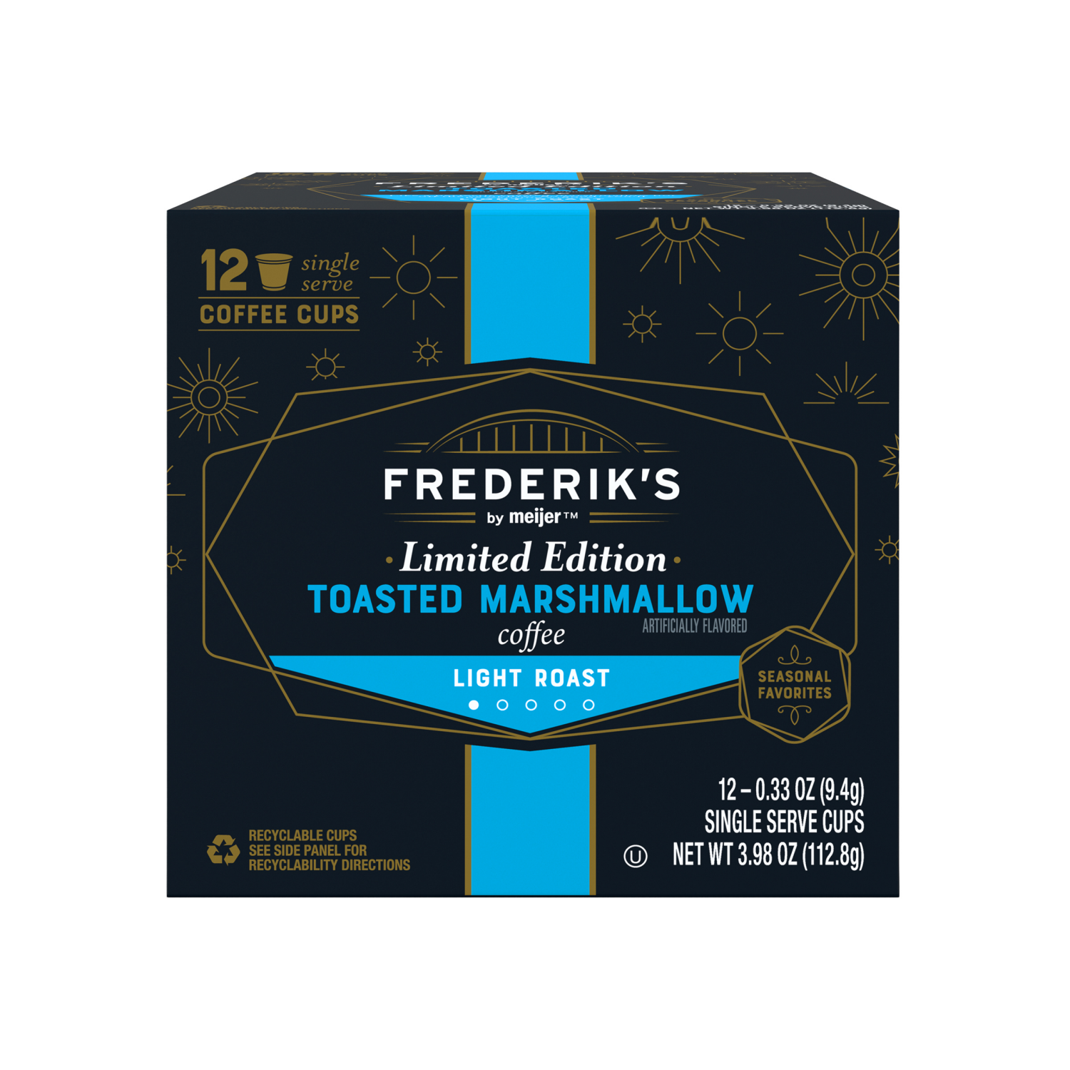 slide 4 of 8, Frederik's by Meijer Limited Edition Toasted Marshmallow Coffee Pods - 12 ct, 12 ct