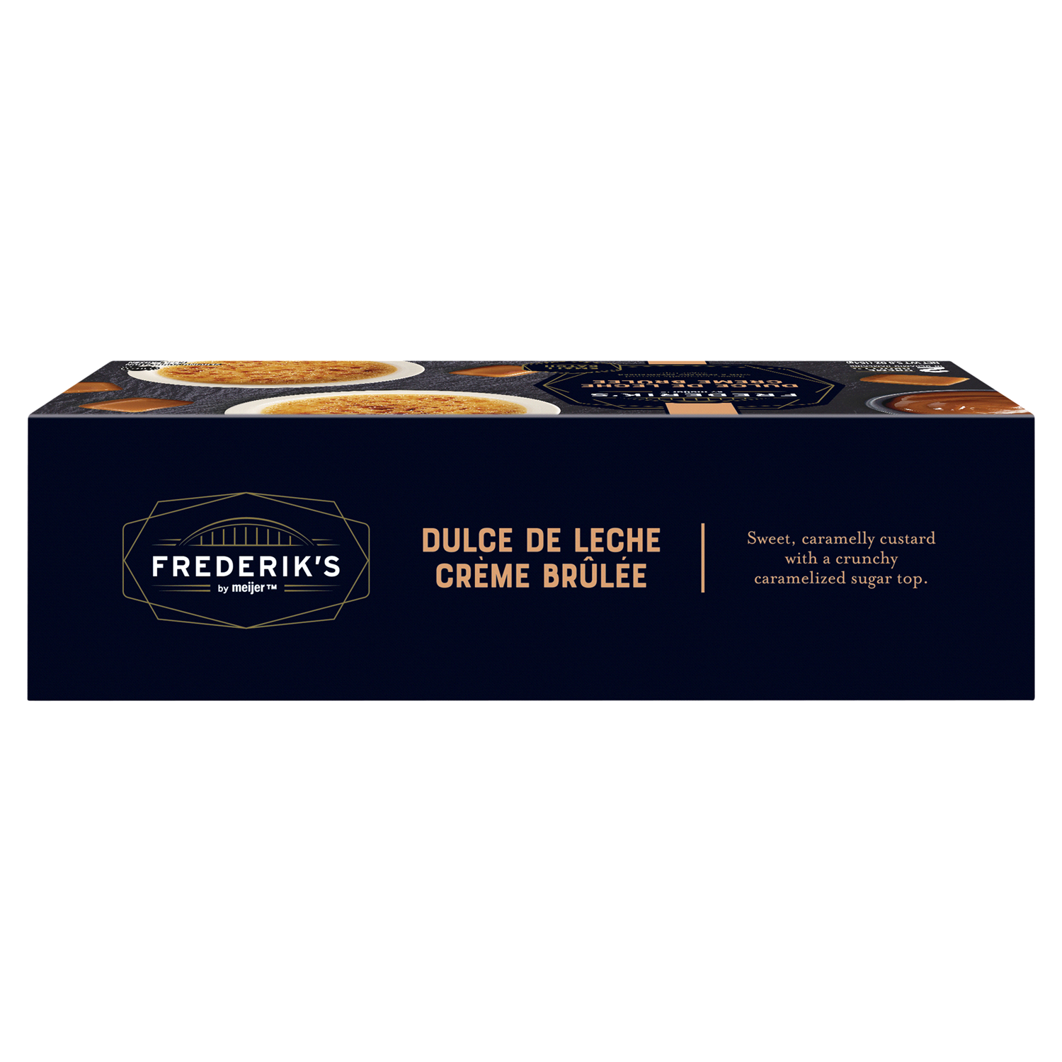 slide 5 of 5, FREDERIKS BY MEIJER Frederik's by Meijer Dulce De Leche Crème Brûlée, 2 ct