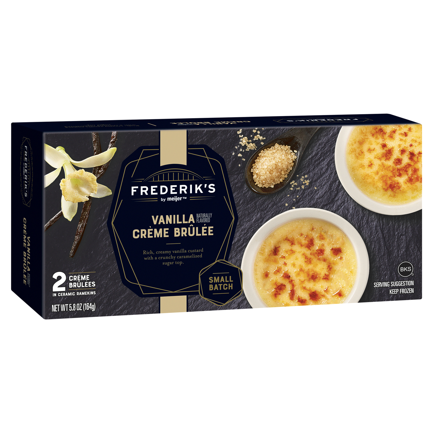 slide 4 of 5, FREDERIKS BY MEIJER Frederik's by Meijer Vanilla Crème Brûlée, 2 ct