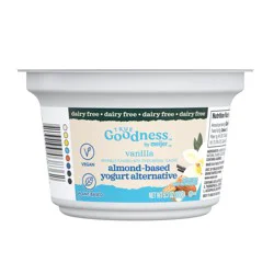 True Goodness Almond Milk Yogurt, Vanilla, 5.3 Oz