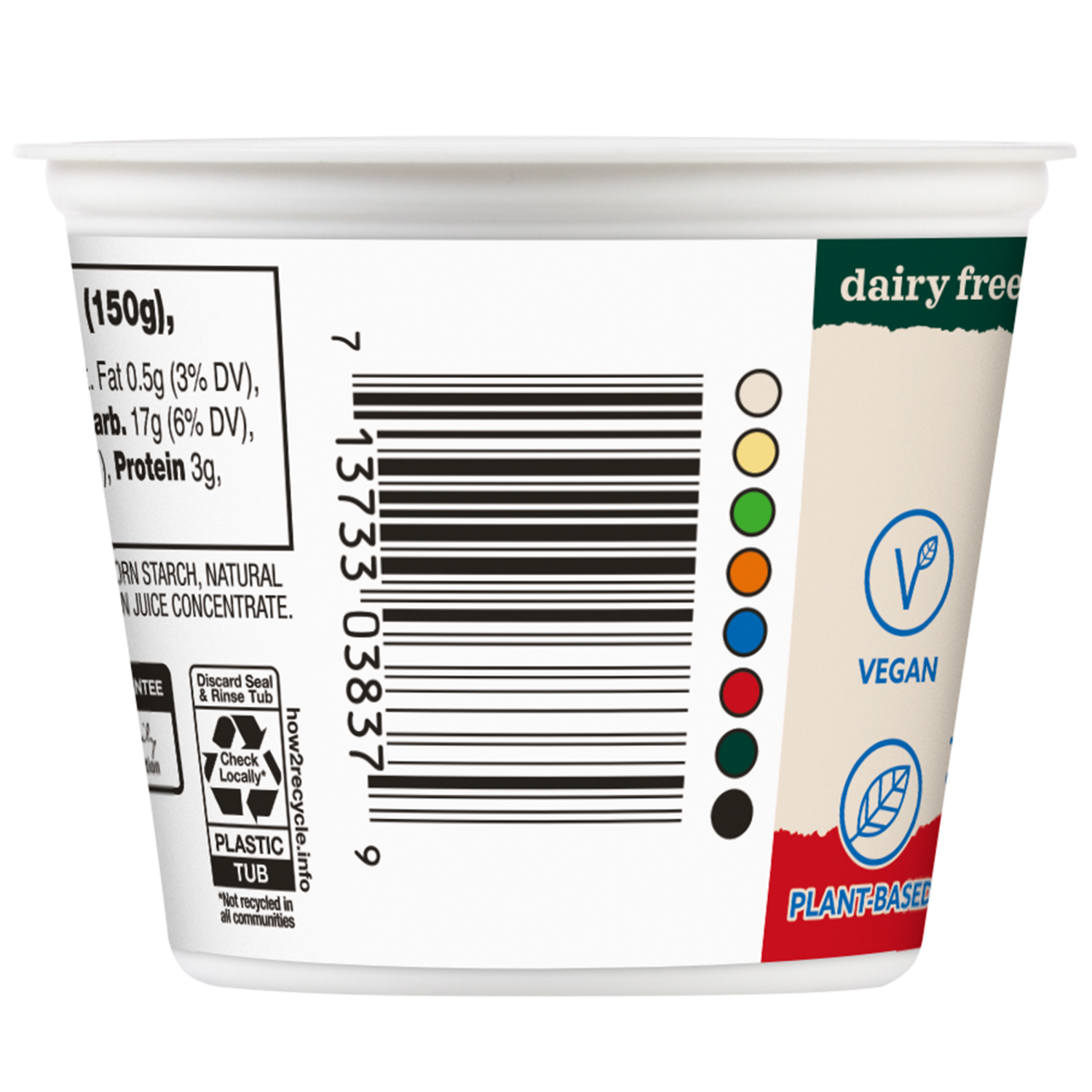 slide 5 of 5, True Goodness Almond Milk Yogurt, Strawberry, 5.3 oz