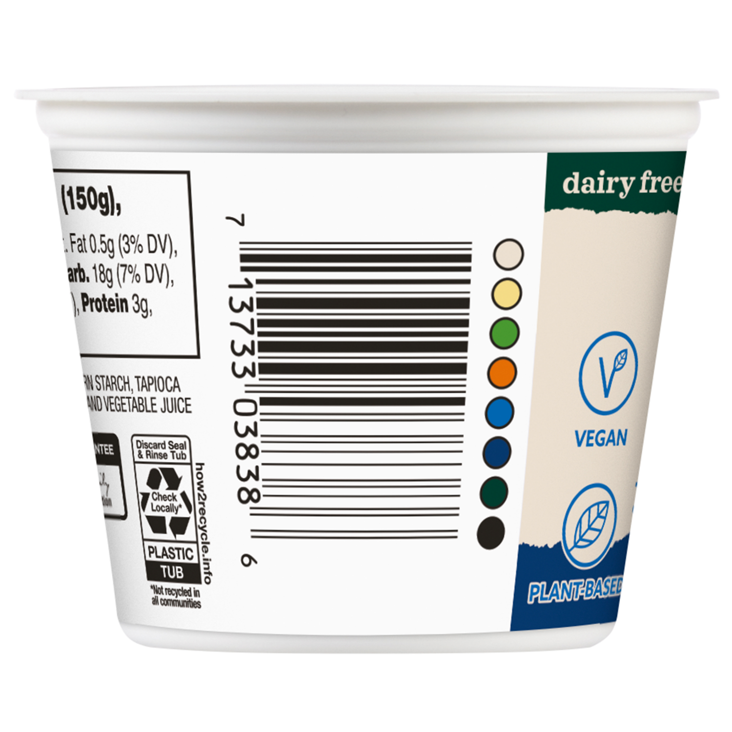 slide 5 of 5, True Goodness Almond Milk Yogurt, Blueberry, 5.3 oz