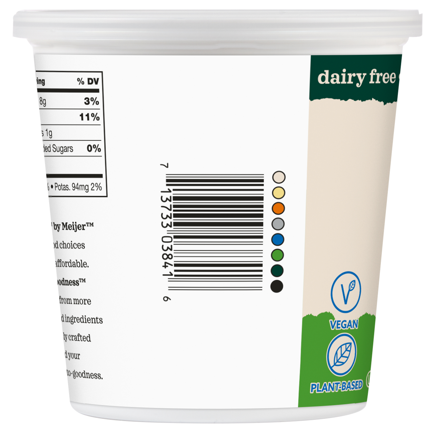 slide 3 of 4, True Goodness Almond Milk Yogurt, Plain, 24 oz