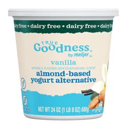 True Goodness Almond Milk Yogurt, Vanilla, 24 Oz