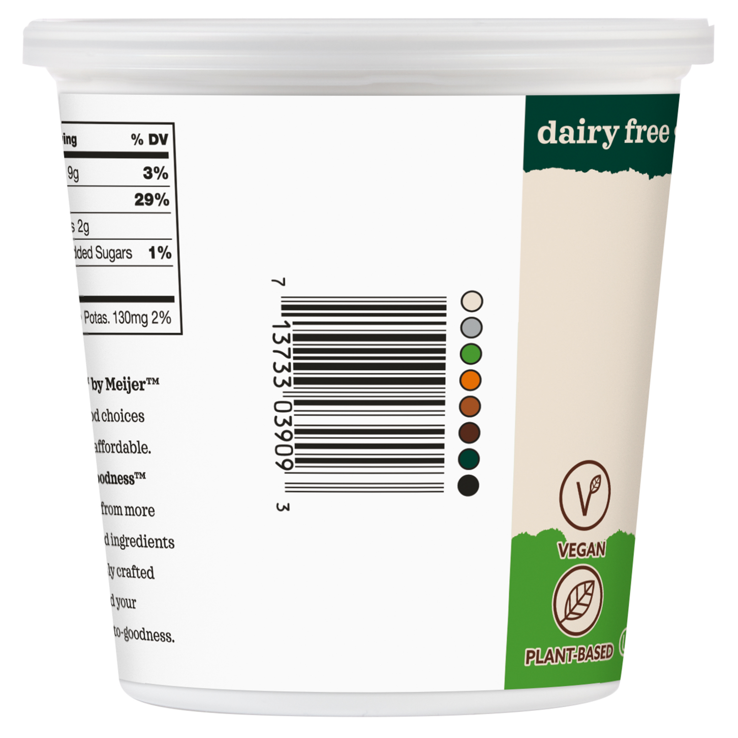 slide 3 of 4, True Goodness Coconut Milk Yogurt, Plain, 24 oz