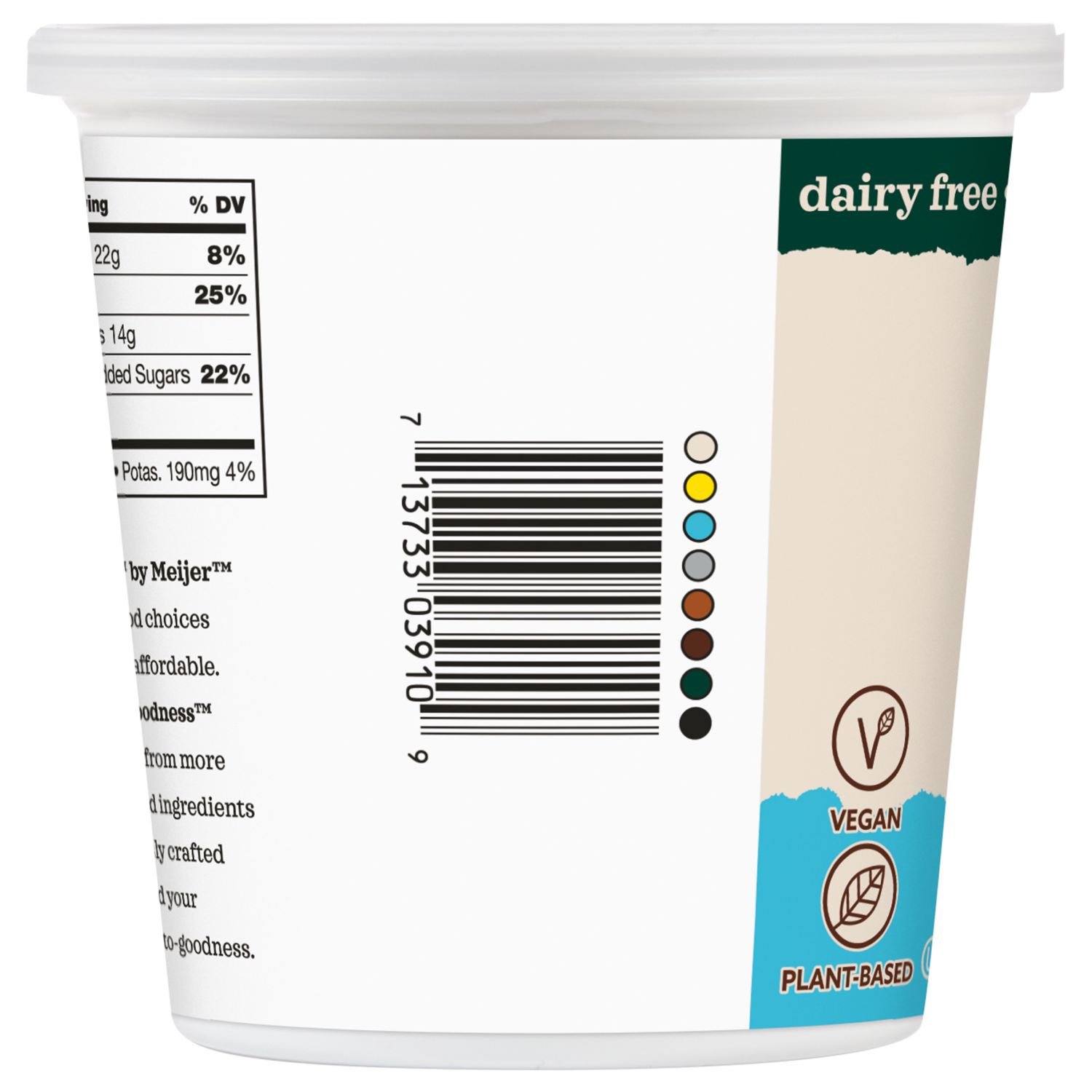 slide 3 of 4, True Goodness Coconut Milk Yogurt Vanilla, 24 oz