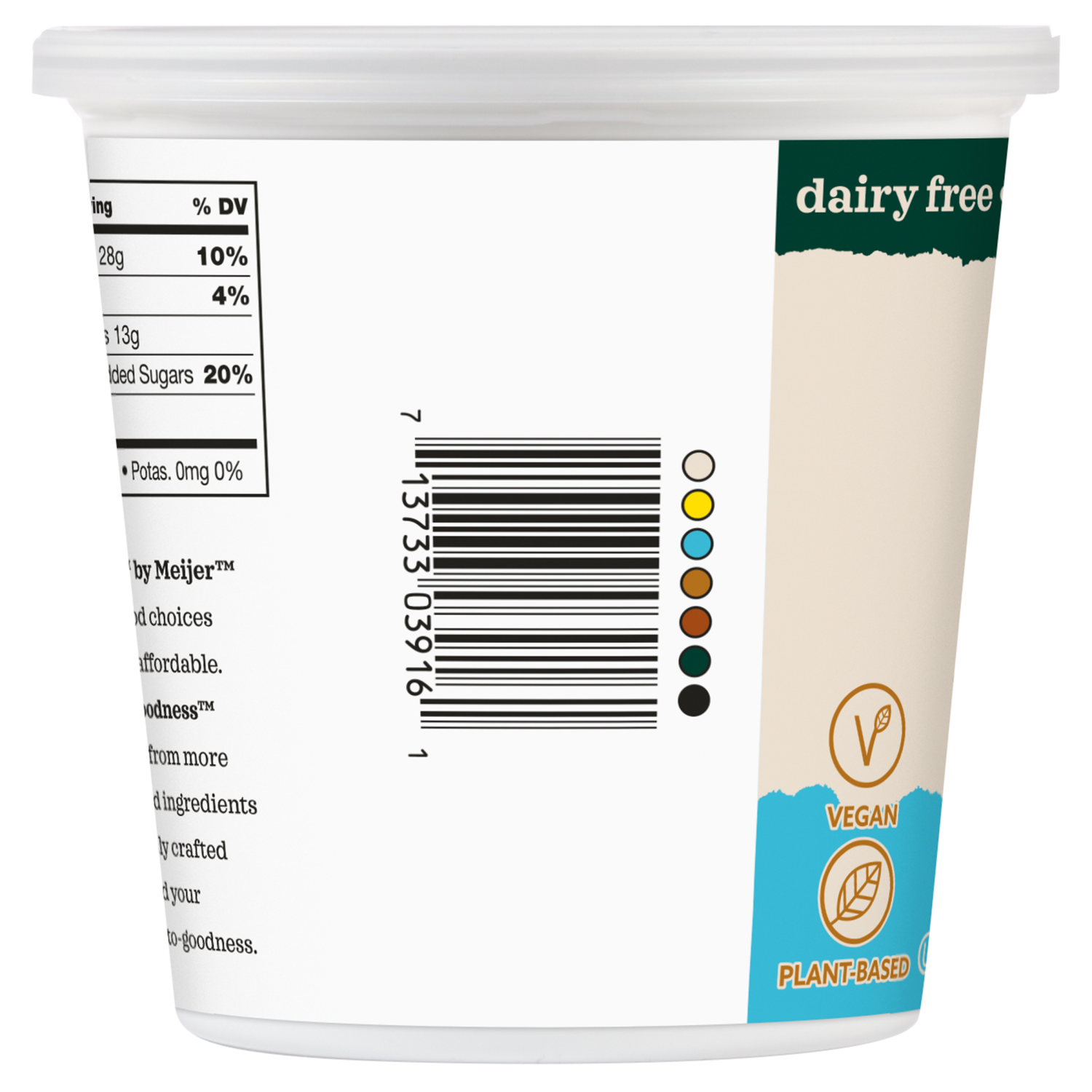 slide 3 of 4, True Goodness Oat Milk Yogurt, Vanilla, 24 oz