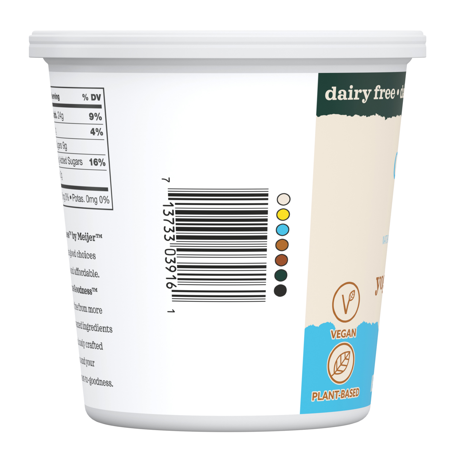 slide 4 of 4, True Goodness Oat Milk Yogurt, Vanilla, 24 oz