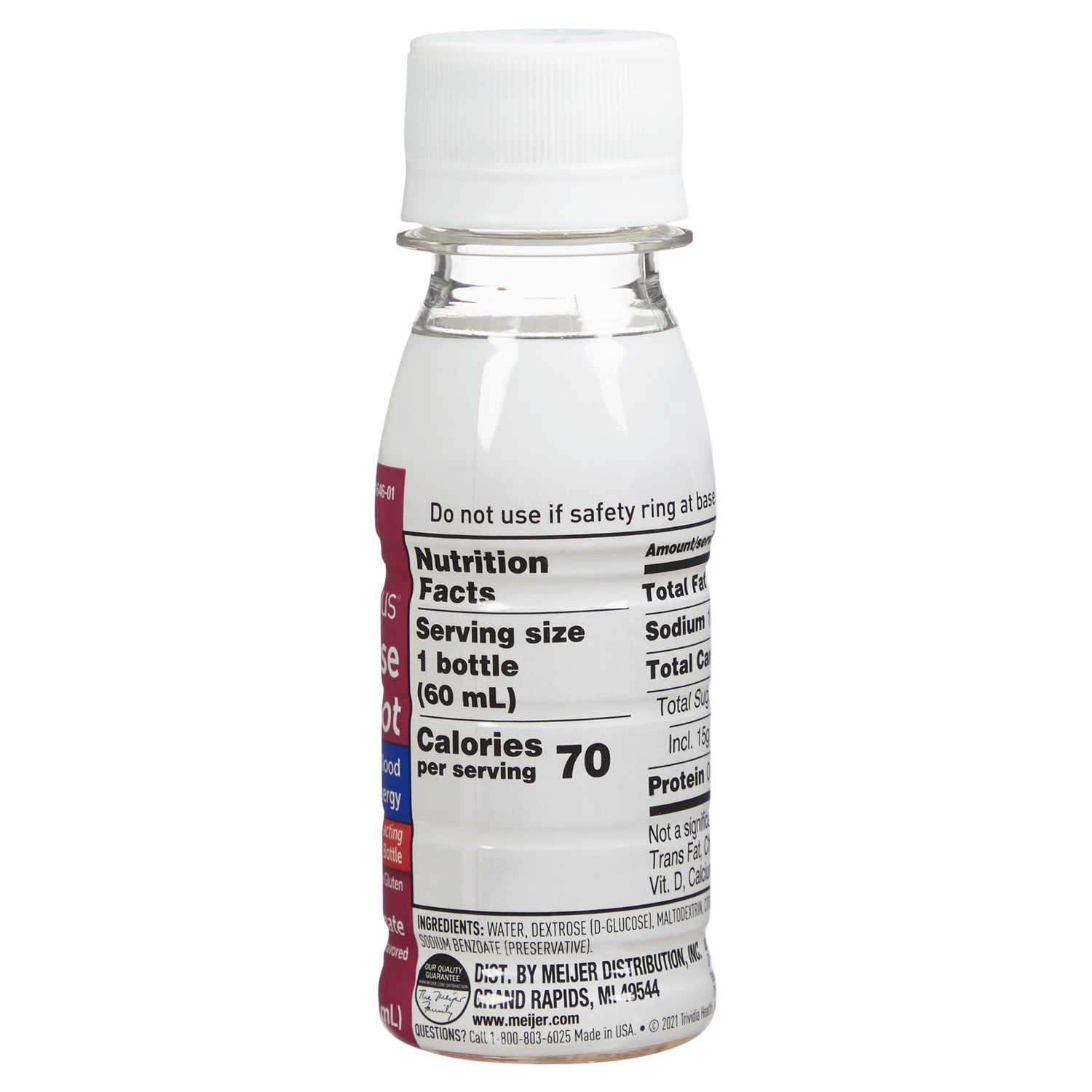 slide 3 of 5, Meijer Pomegranate Glucose Shot, 2 oz