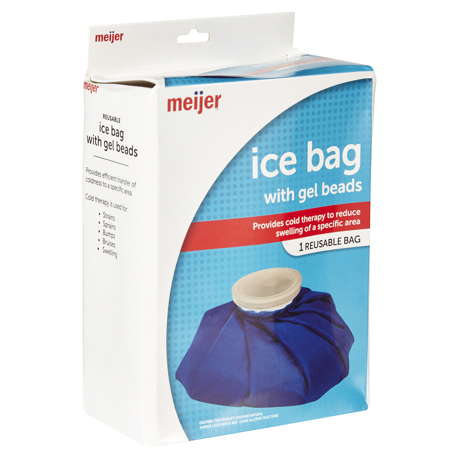 slide 4 of 5, Meijer Ice Bag With Gel Beads, 1 ct