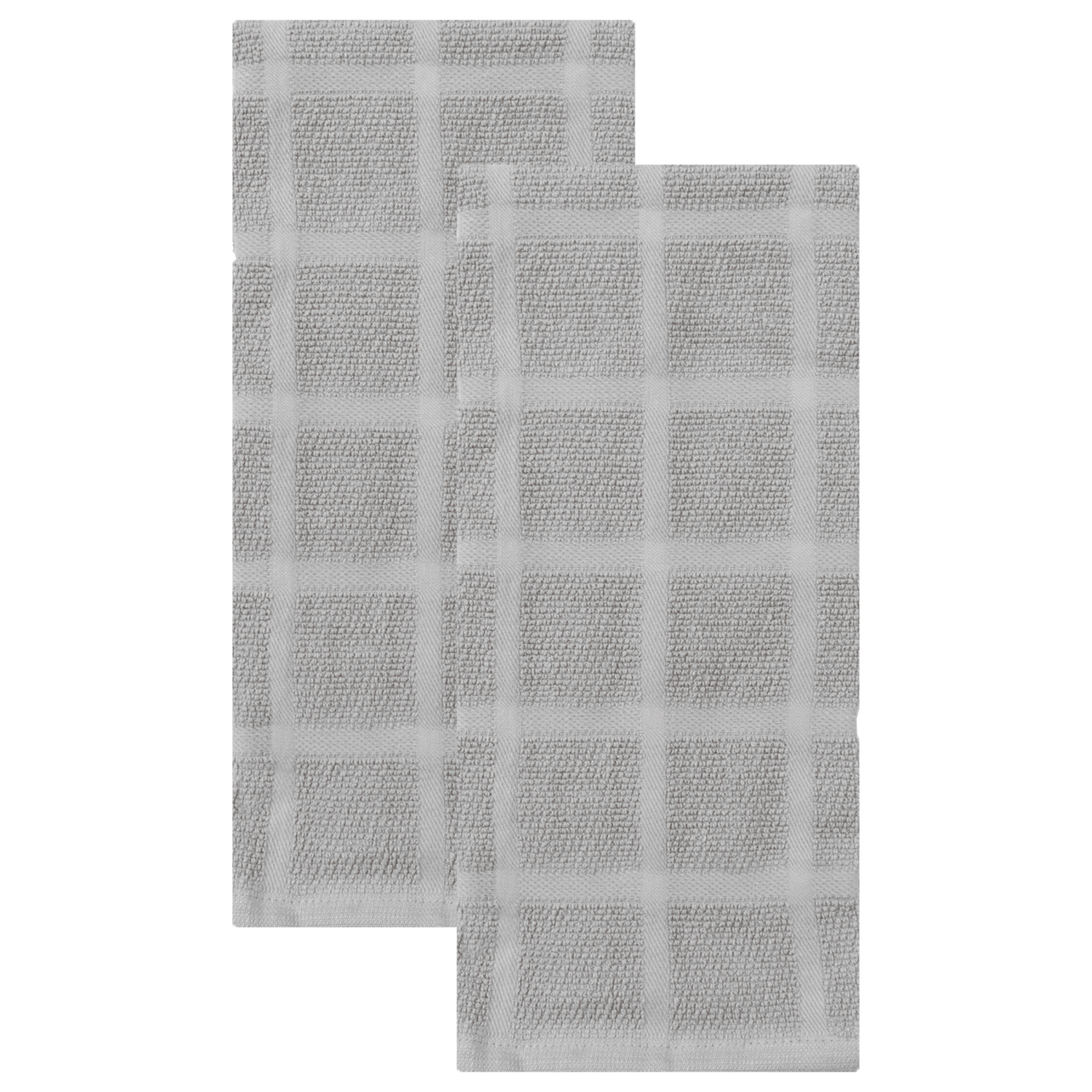 slide 1 of 1, Room & Retreat 2pk Solid Kitchen Towel Drizzle, 18 in x 28 in, 2 ct