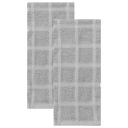 Room & Retreat 2pk Solid Kitchen Towel Drizzle, 18 in x 28 in