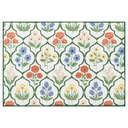 Meijer Corporate Seasonal MCS Spring Garden Trellis Dish Drying Mat, 14 in x 21 in