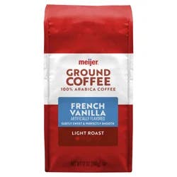Meijer Grnd Coffee French Vanilla - 12 oz