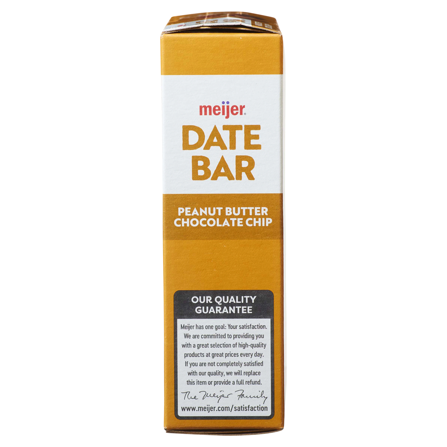 slide 3 of 5, Meijer Date Bar Peanut Choc Chip /, 6 ct; 1.59 oz