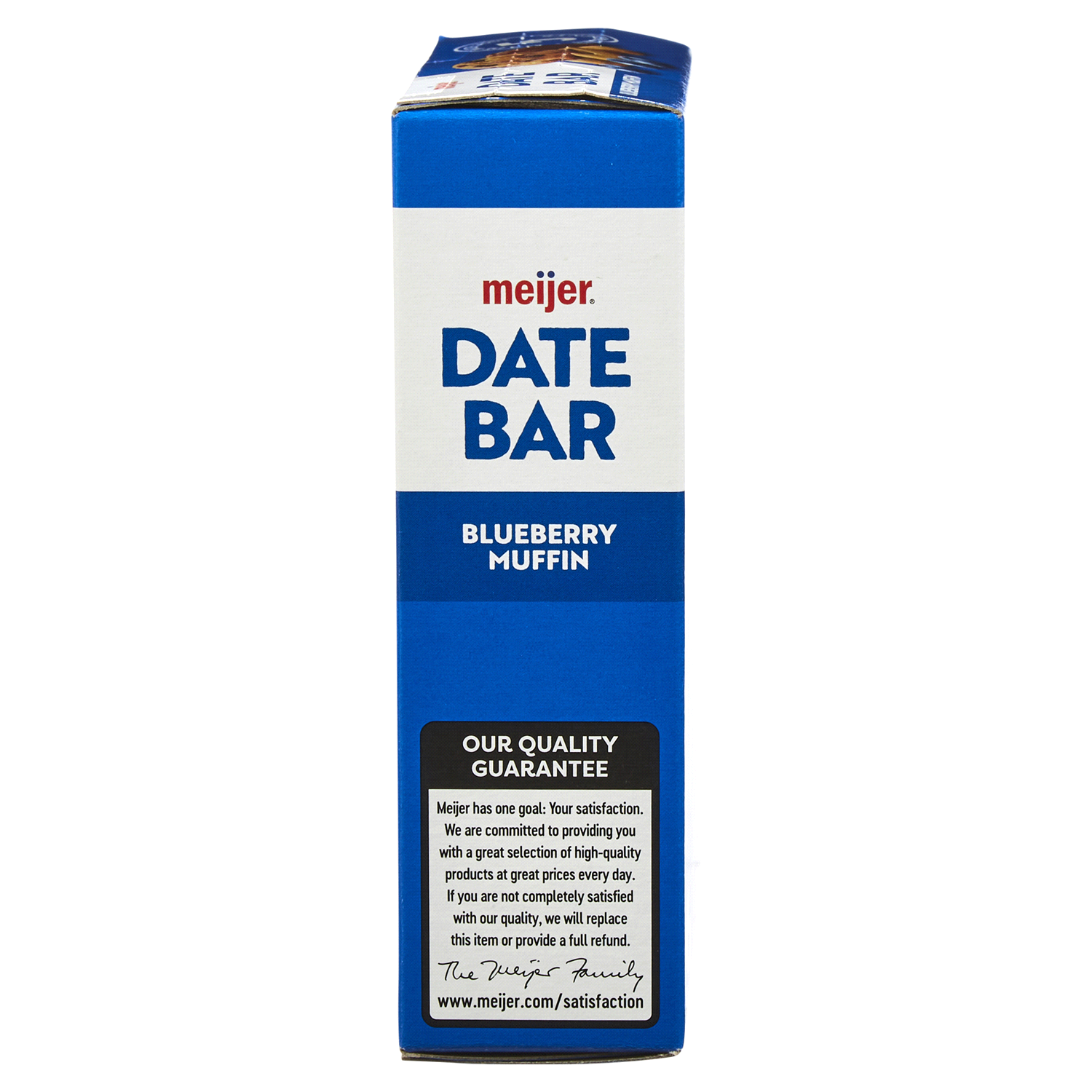 slide 2 of 5, Meijer Date Bar Blueberry Muffin /, 6 ct; 1.59 oz