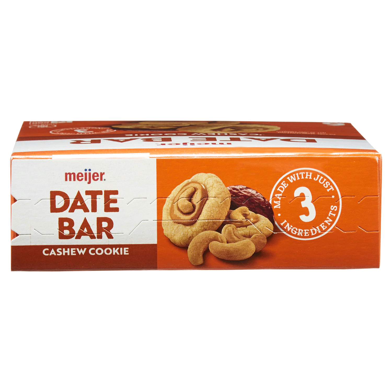 slide 5 of 5, Meijer Cashew Cookie Date Bars, 6ct, 6 ct