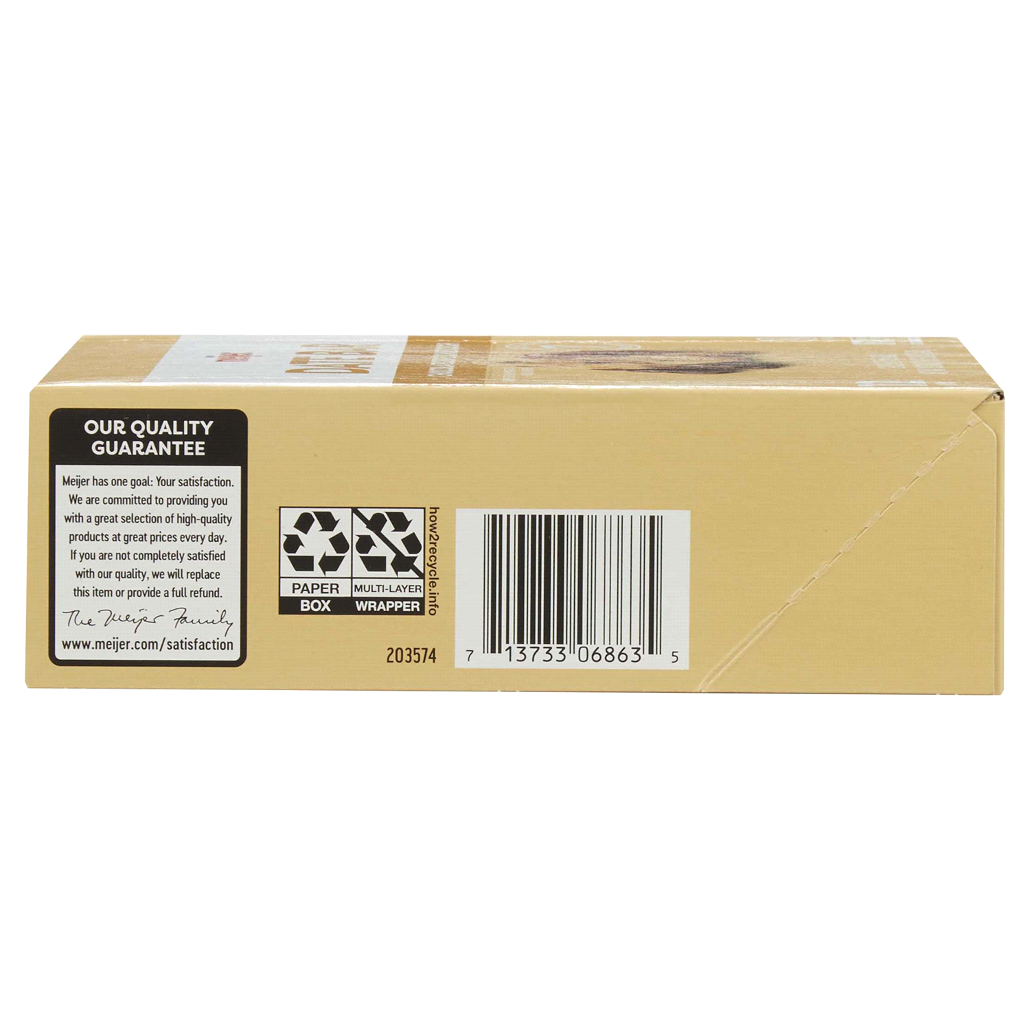 slide 2 of 5, Meijer Date Bar Choc Chip Cookie Dough /, 12 ct