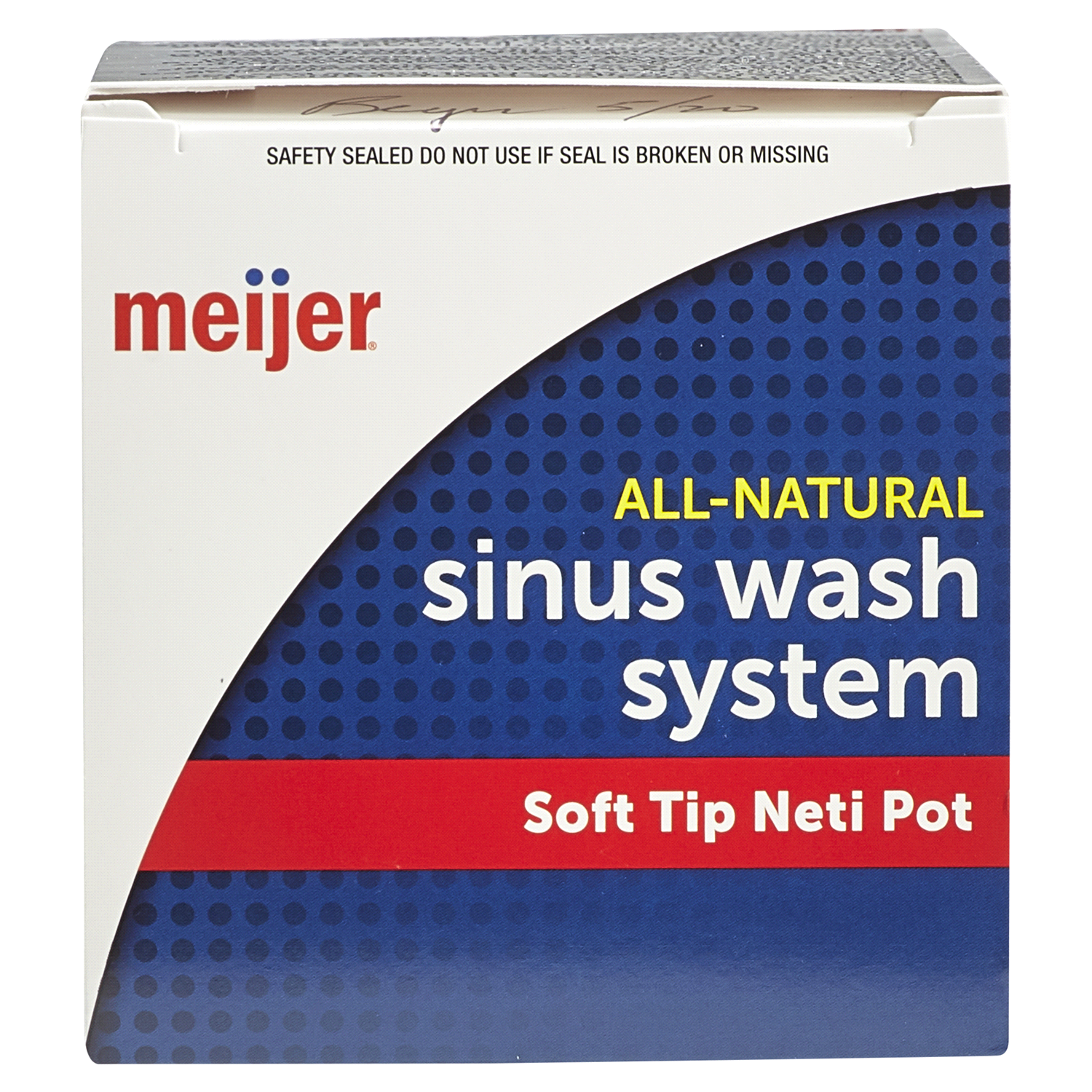 slide 3 of 5, Meijer Sinus Wash NetiPot Kit, 1 ct, 1 ct
