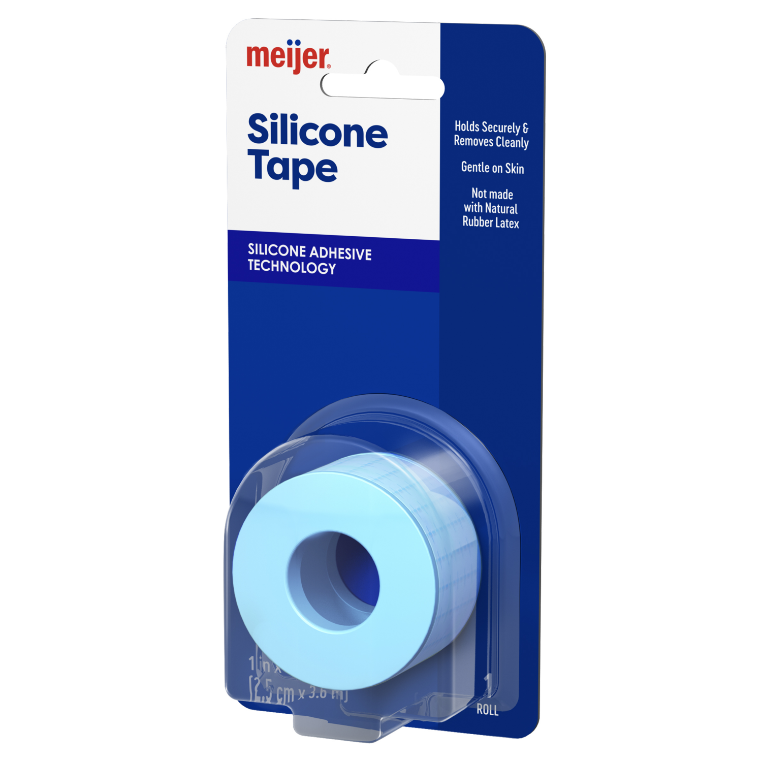 slide 2 of 3, Meijer Silicone Tape 1" X 4yds, 1 ct