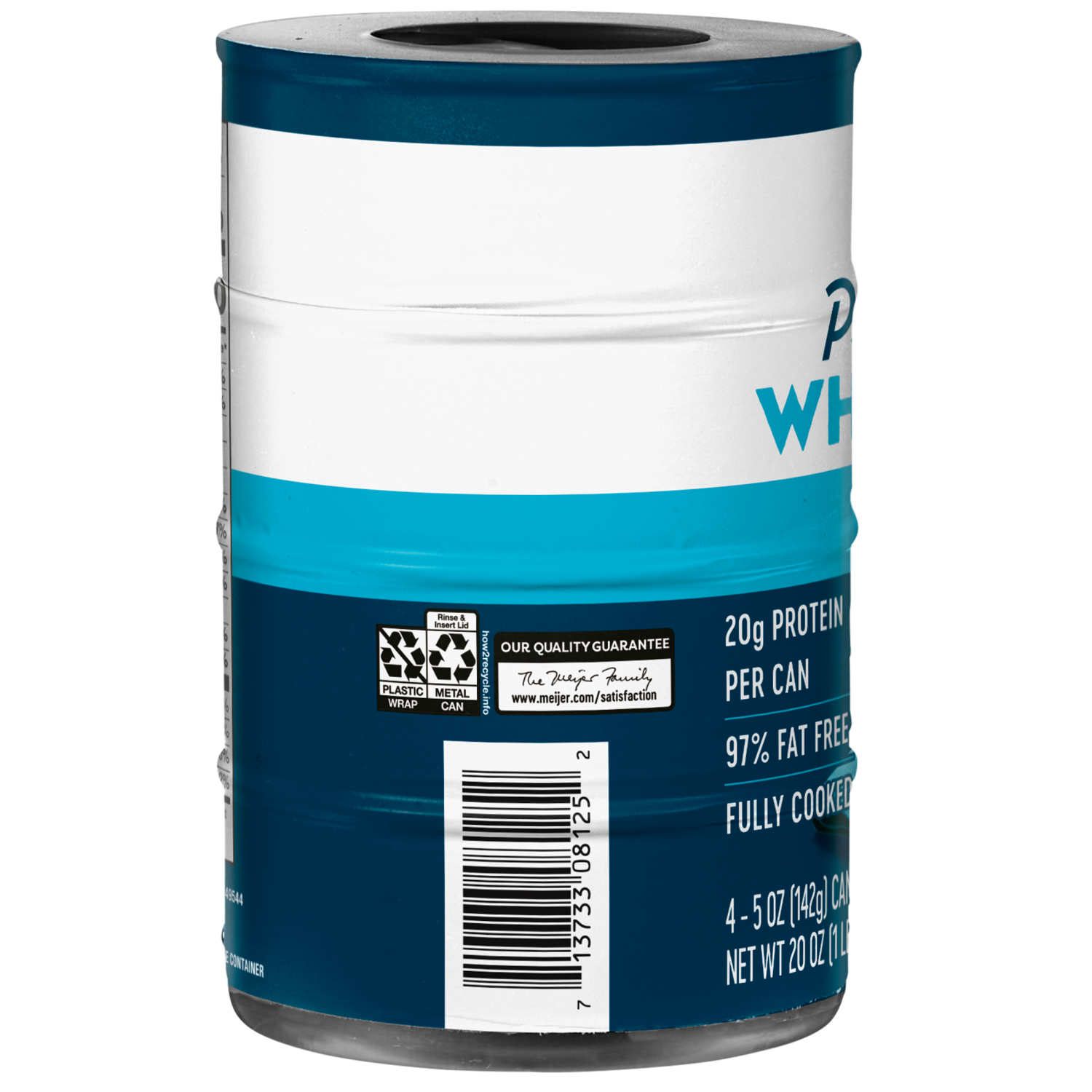 slide 2 of 3, MEIJER PREMIUM CHUNK WHITE CHICKEN 5 OZ - 4 PACK, 4 ct; 5 oz