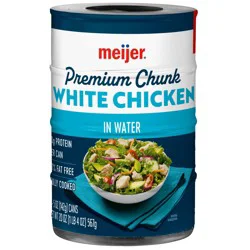 Meijer Premium Chunk White Chicken, 5 Oz, 4 Pk