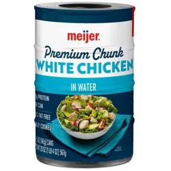 Meijer Premium Chunk White Chicken, 5 Oz, 4 Pk