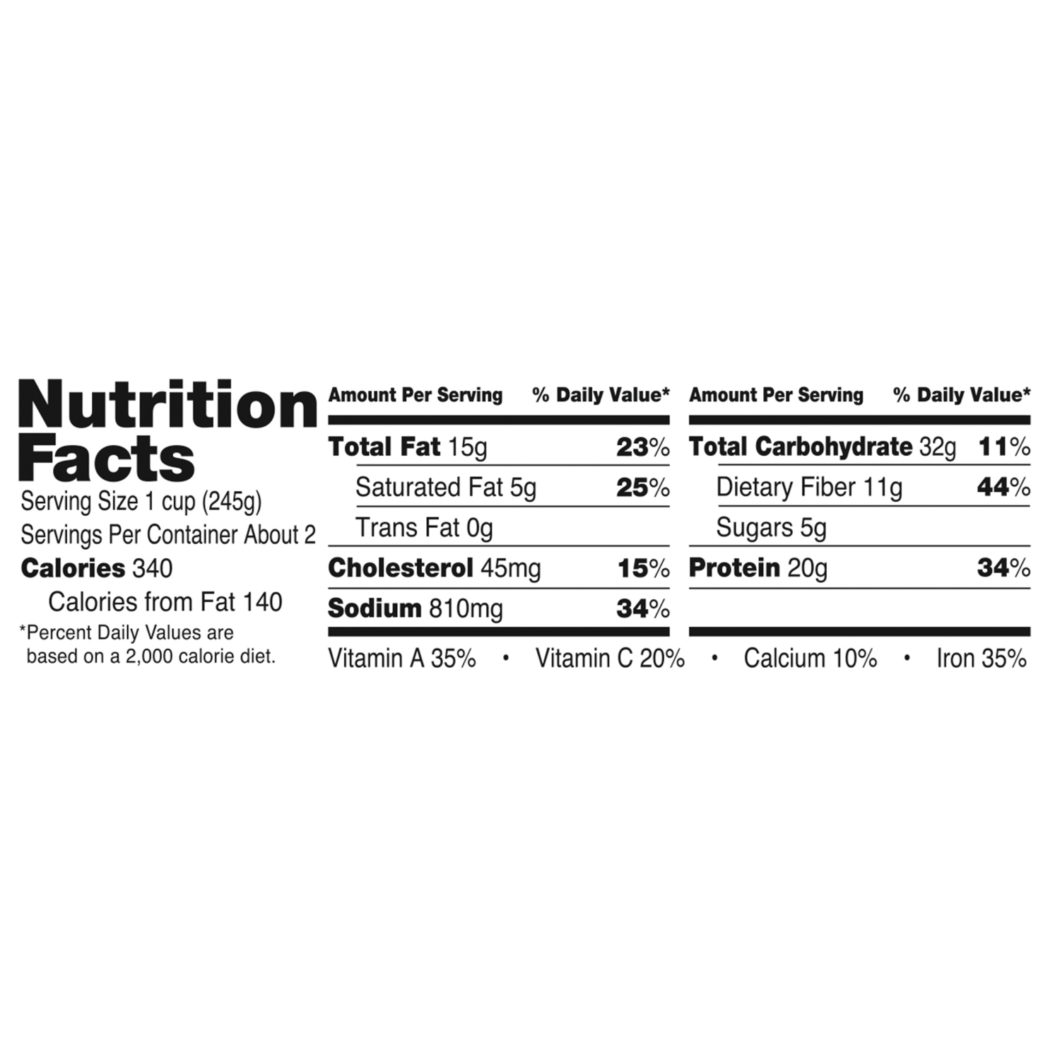 slide 2 of 3, Meijer Chili With Beans, 15 oz