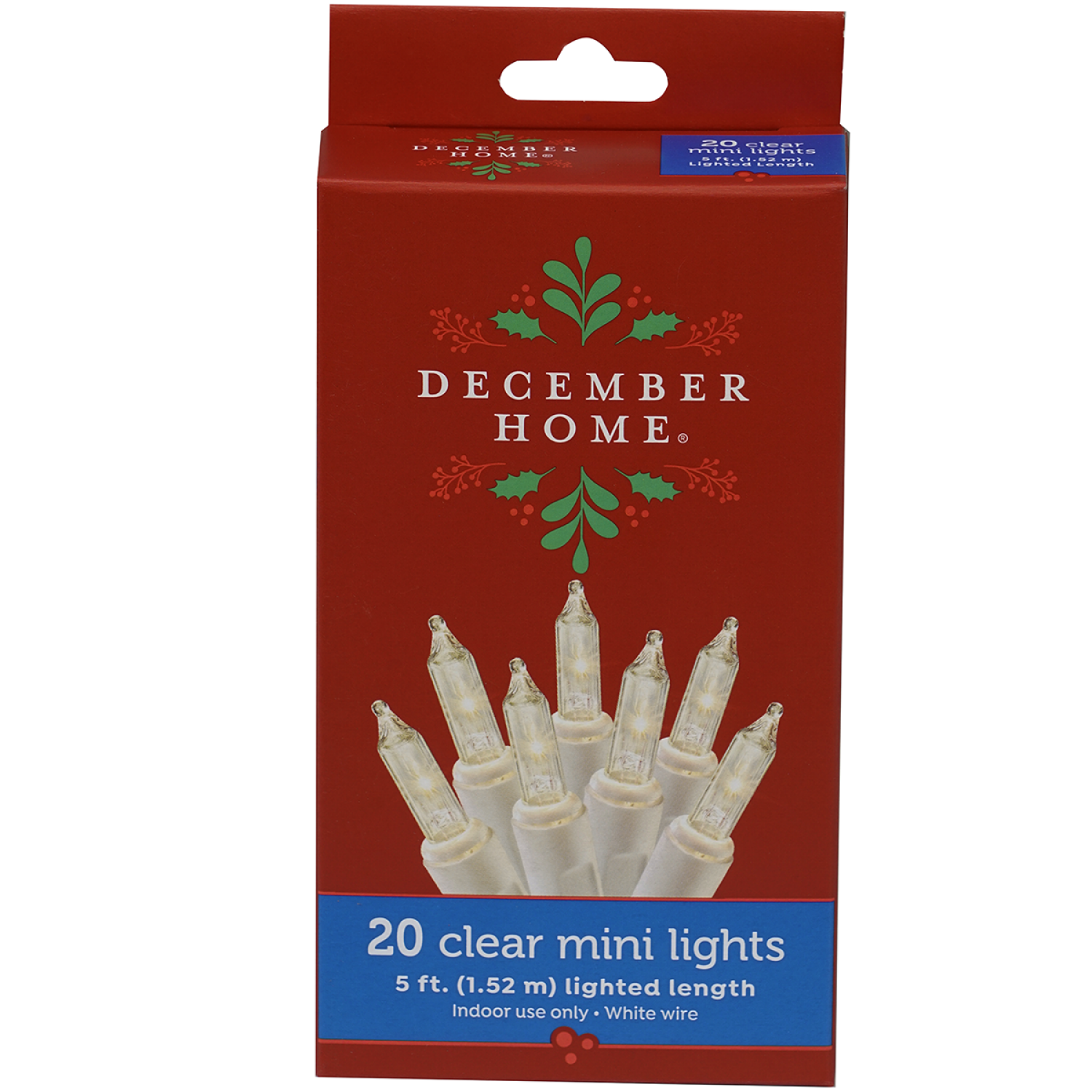 slide 1 of 5, December Home Mini Light Set, 20 ct
