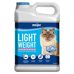 Meijer Lightweight Clumping Cat Litter, Scented, 10 lbs