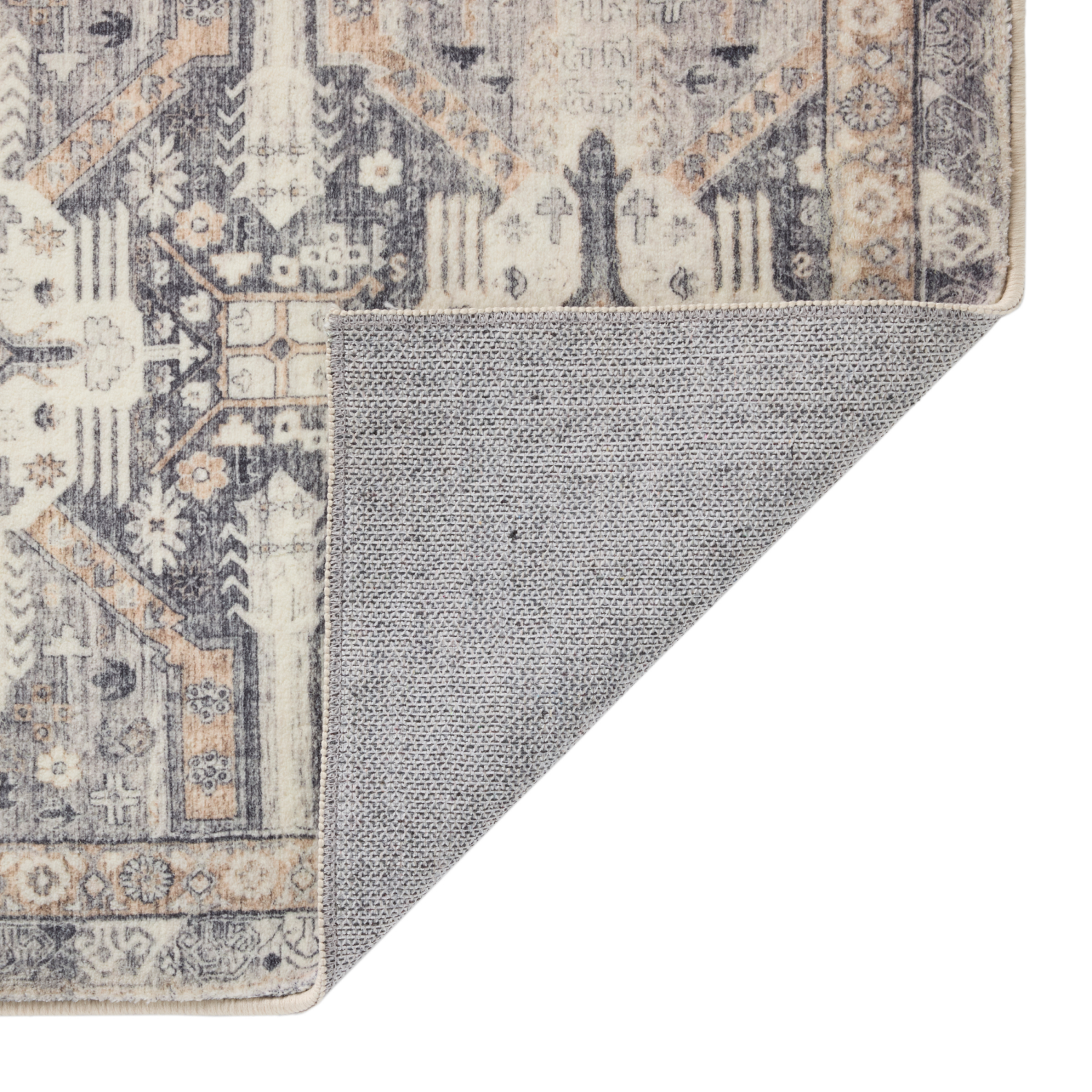 slide 2 of 5, Room & Retreat Printed Bathmat, 20 in x 32 in, Black, 20 x 32 